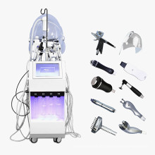 2021 Hot Seller Factory Price 10 in 1 Multifunktionalhydra Dermabrasion Gesichtsschäling Sauerstoffhydro-Pflege-Gesichtsmaschine